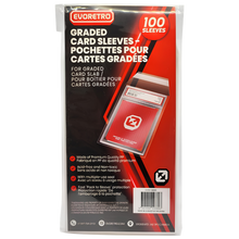 EVORETRO Resealable Graded Card Sleeves - 100ct