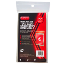 EVORETRO Resealable Team Bags - 100ct