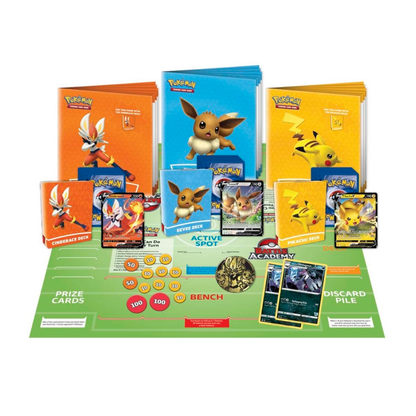 Pokemon Battle Academy 2022 (Cinderace V, Pikachu V & Eevee V)