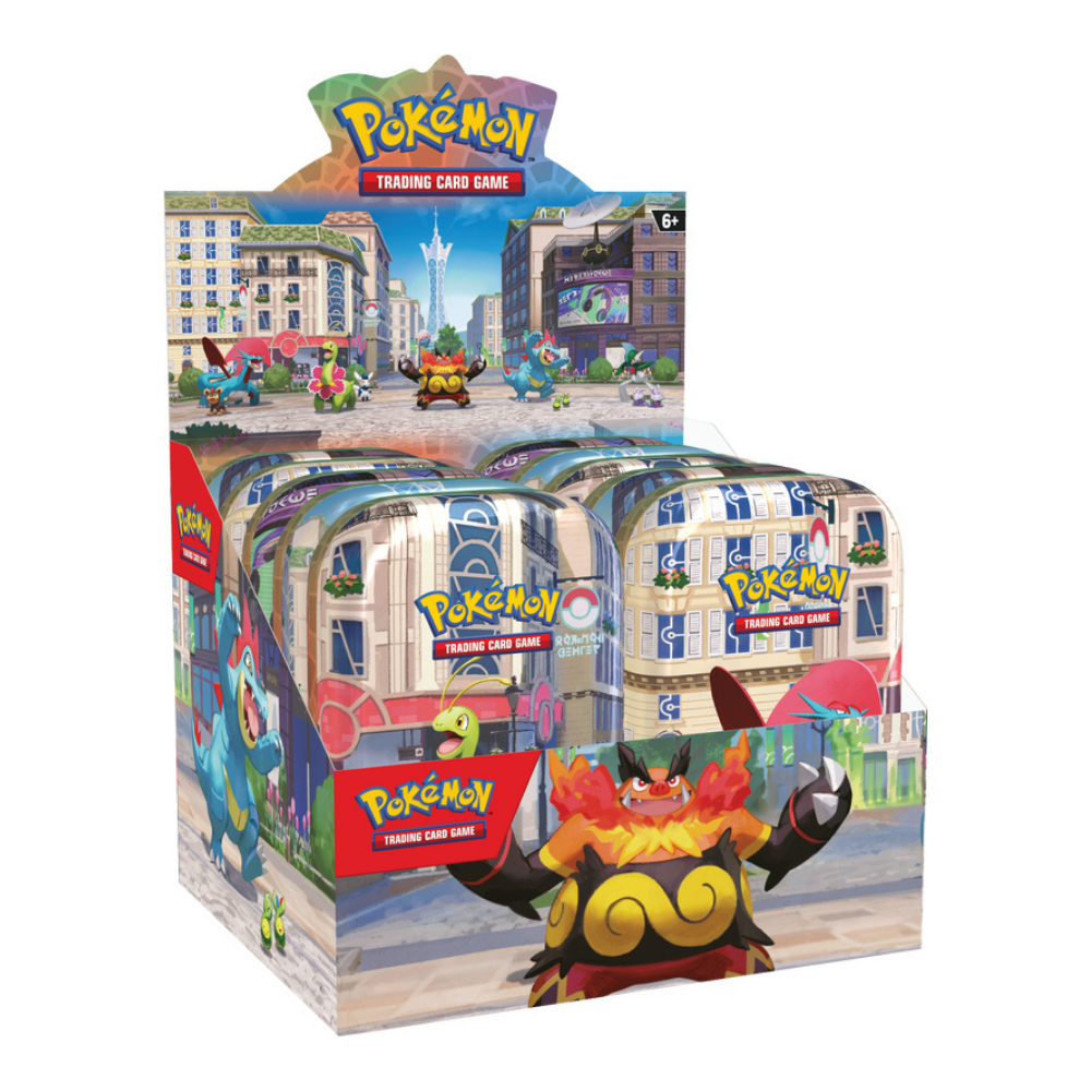 Pokemon Lumiose City Mini Tin Display
