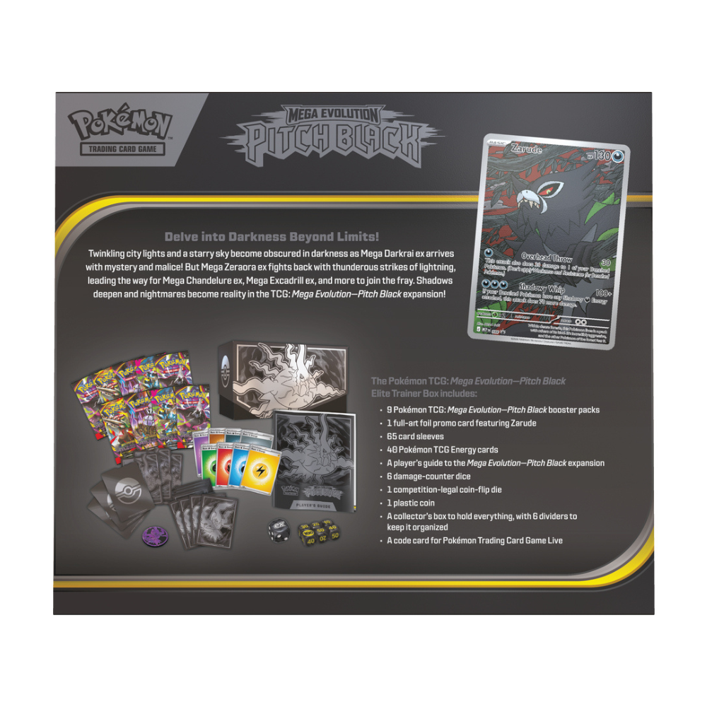 Pokemon ME05 Pitch Black Elite Trainer Box