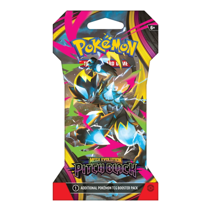 Pokemon ME05 Pitch Black Sleeved Booster Pack (RANDOM ART)