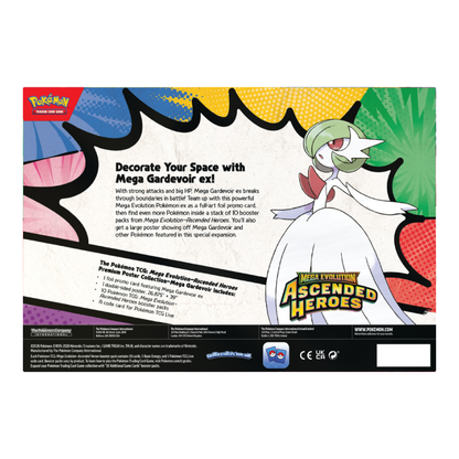 Pokemon ME2.5 Ascended Heroes Premium Poster Collection (MEGA GARDEVOIR)