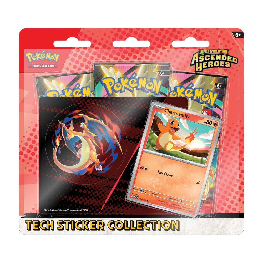 Pokemon ME2.5 Ascended Heroes Tech Sticker Collection (CHARMANDER)