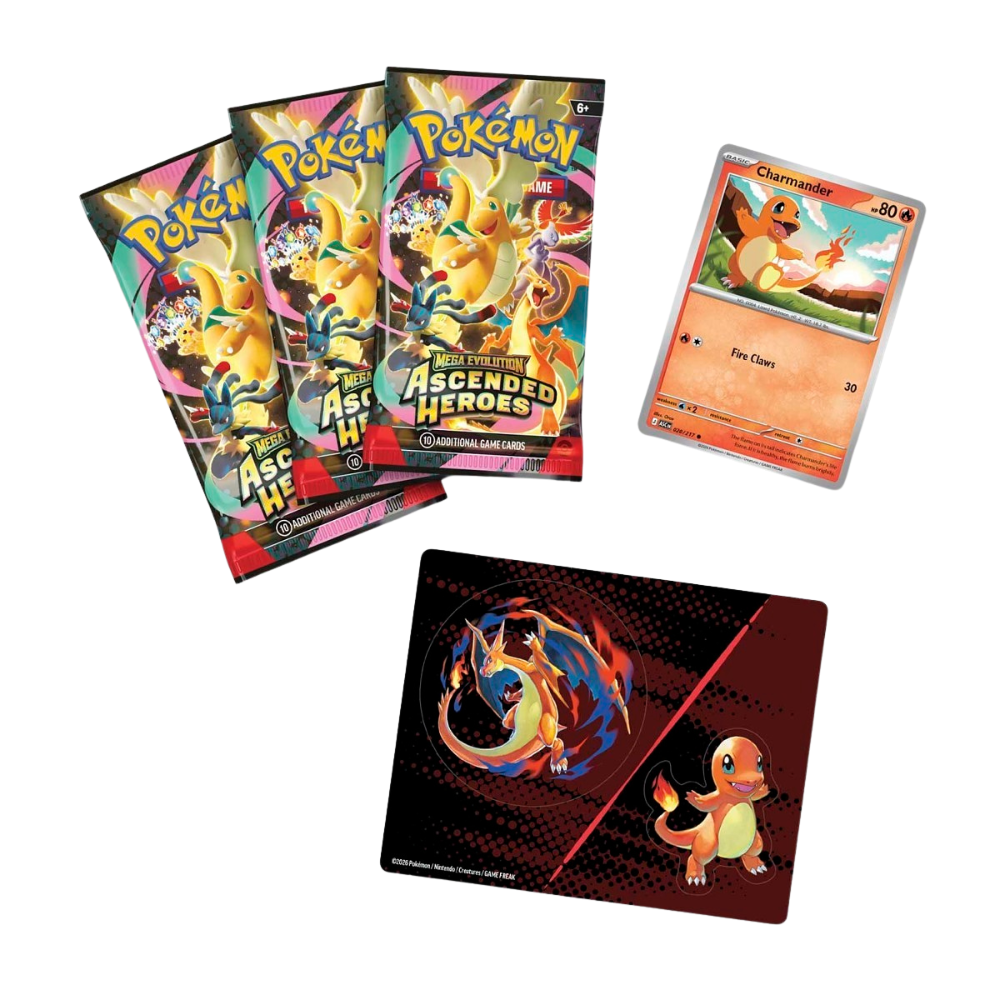 Pokemon ME2.5 Ascended Heroes Tech Sticker Collection (CHARMANDER)