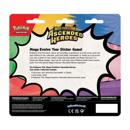 Pokemon ME2.5 Ascended Heroes Tech Sticker Collection (CHARMANDER)