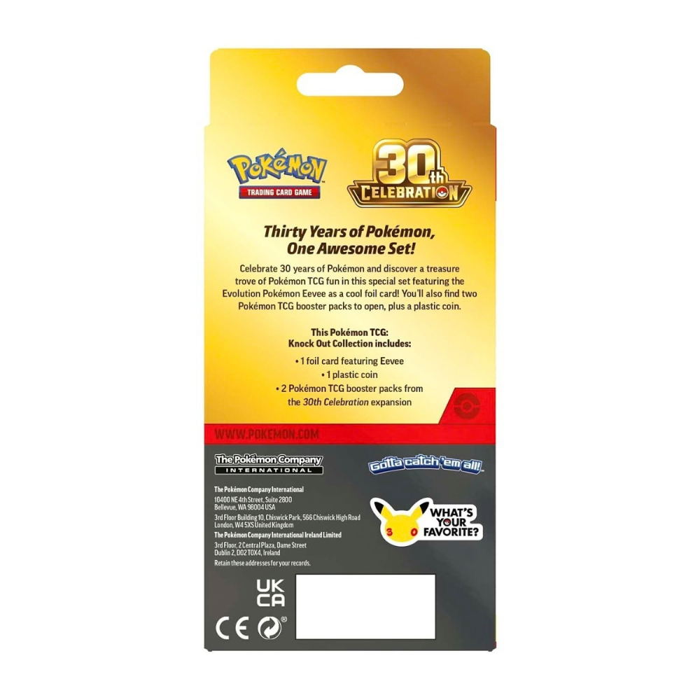 Pokemon ME5.5 30th Celebration Knock Out Collection