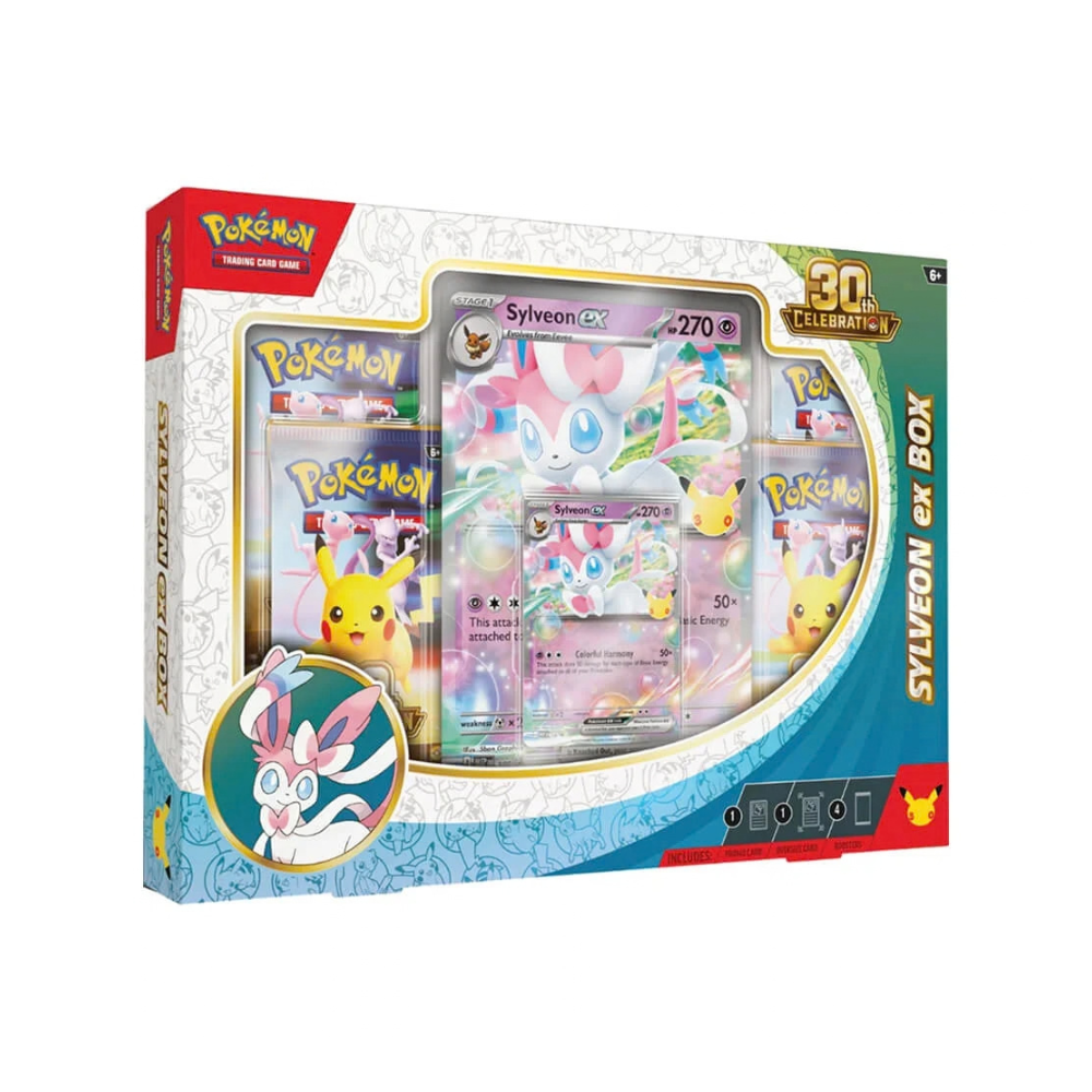 Pokemon ME5.5 30th Celebration Sylveon ex Box