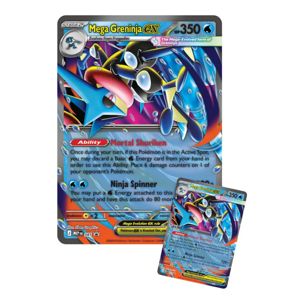 Pokemon Mega Greninja ex Premium Collection