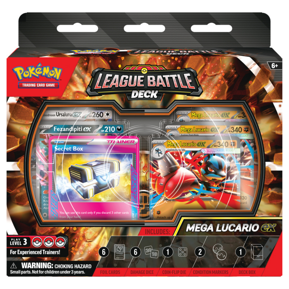 Pokemon Mega Lucario ex League Battle Deck