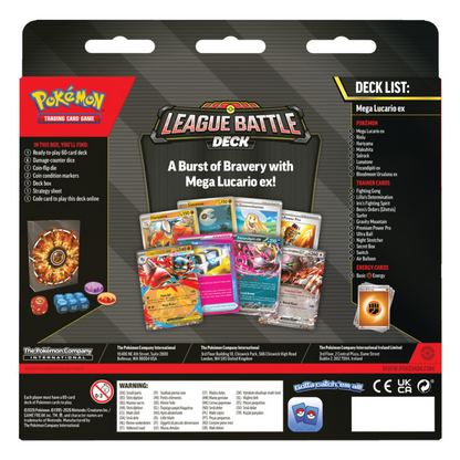 Pokemon Mega Lucario ex League Battle Deck 2