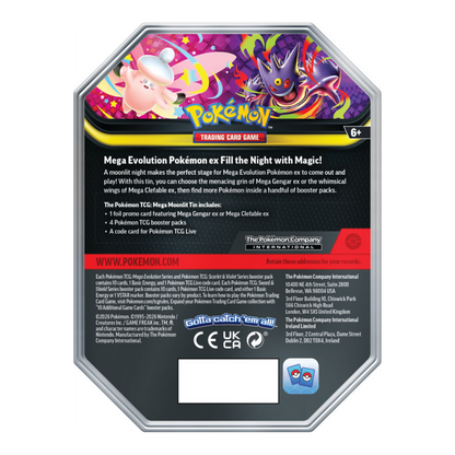 Pokemon Mega Moonlit Tin (MEGA GENGAR EX)
