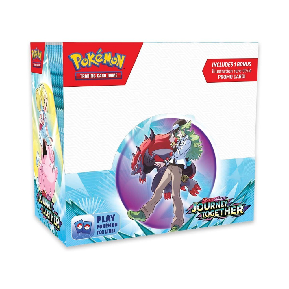 Pokemon SV09 Journey Together Booster Box (Enhanced w Topper)