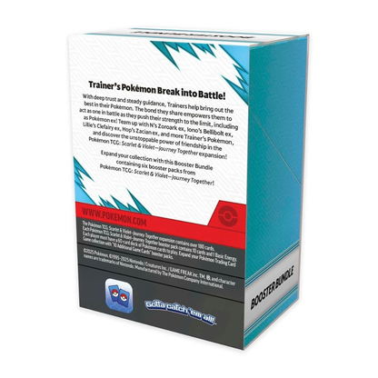 Pokemon SV09 Journey Together Booster Bundle