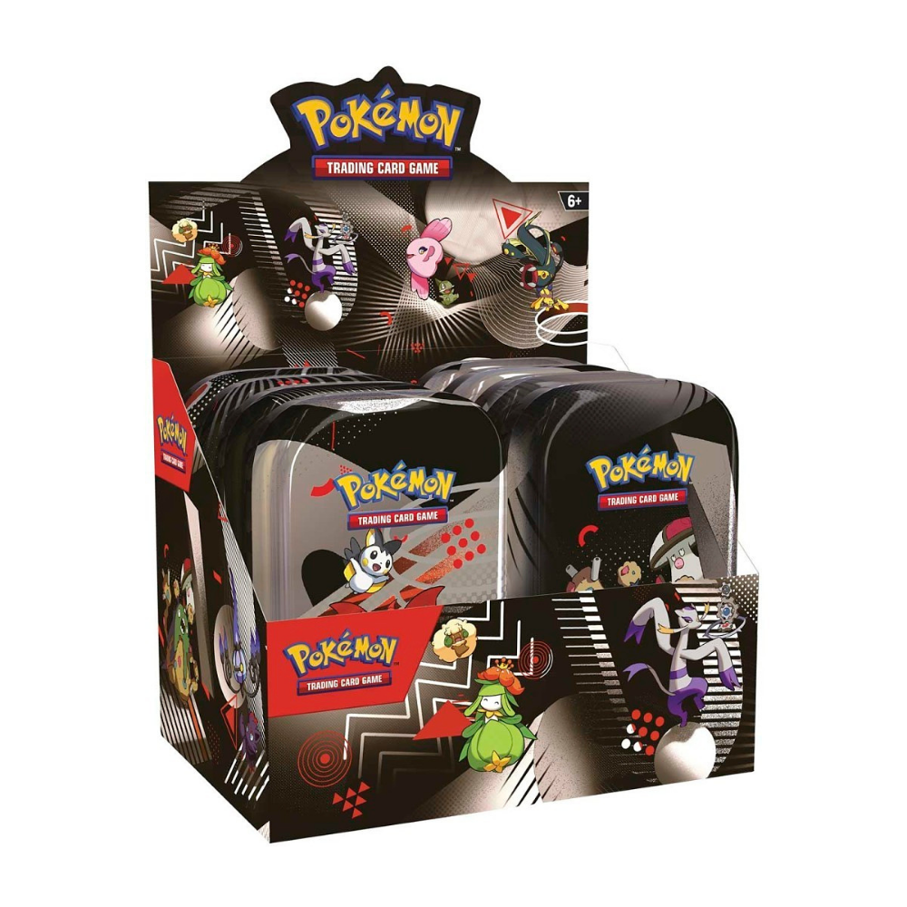 Pokemon SV10.5 Unova Mini Tin Display