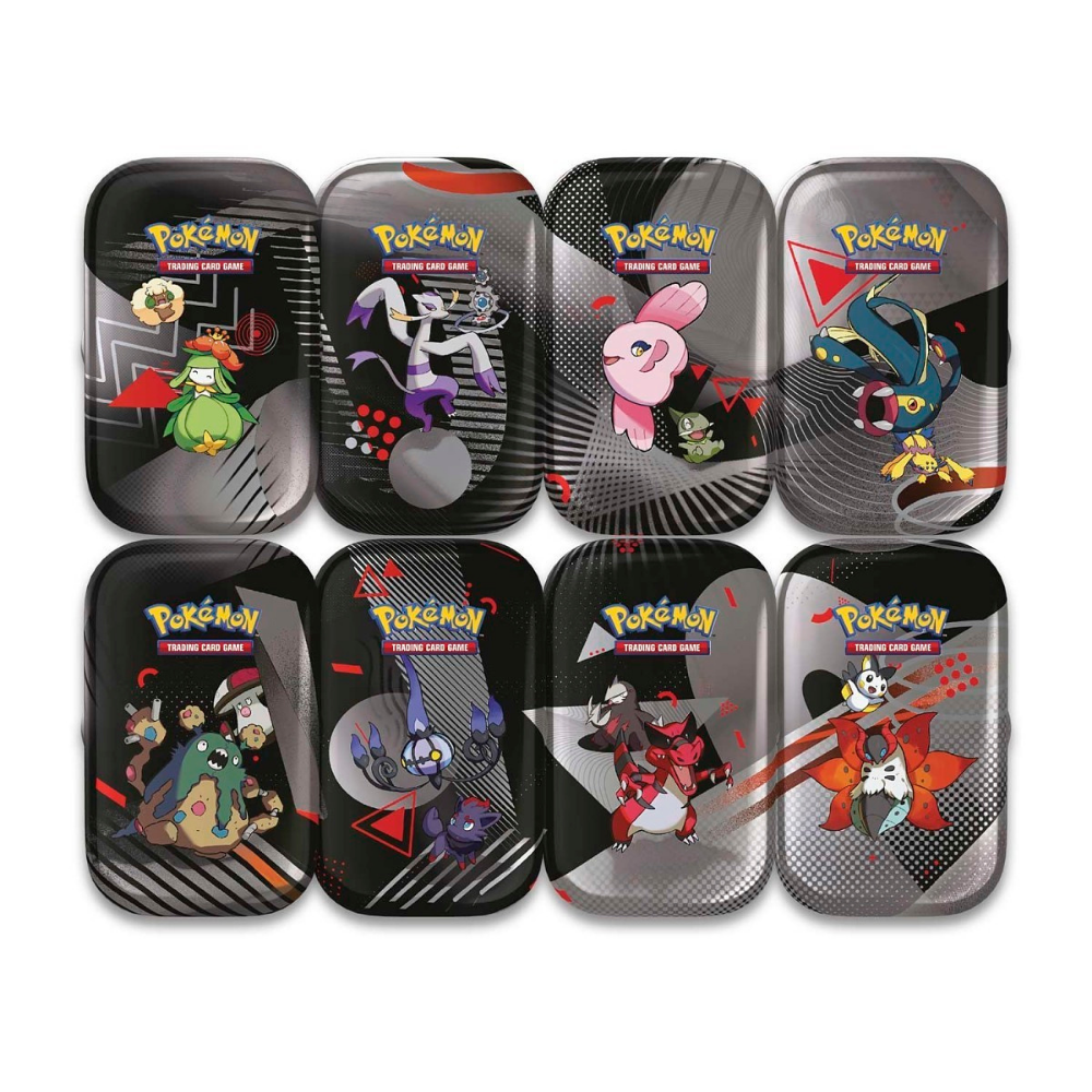 Pokemon SV10.5 Unova Mini Tin Display