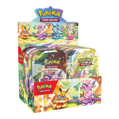 
Pokemon SV8.5 Prismatic Evolutions Mini Tin Display
